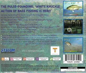 Action Bass (US) box cover back